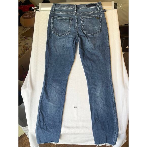 Rock & Republic Women Fixx Skinny Jeans size 8 M Blue Mid Rise Stretch Slimming - Picture 11 of 11